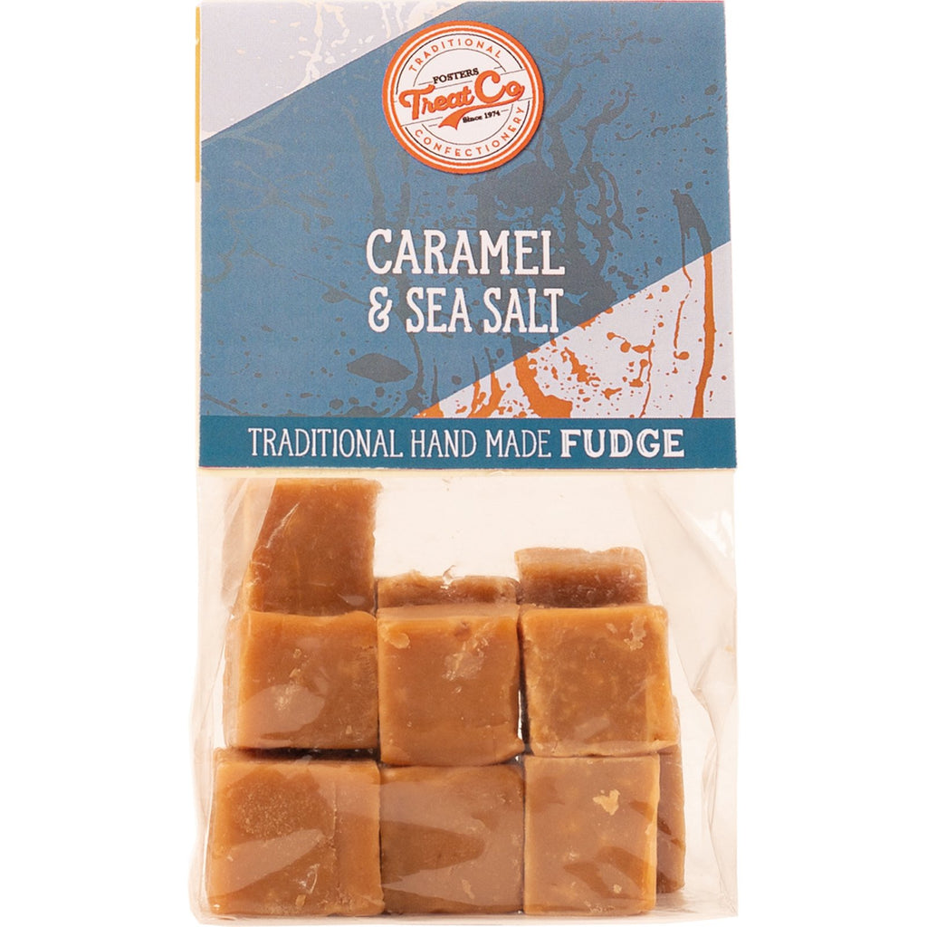 Caramel & Sea salt fudge